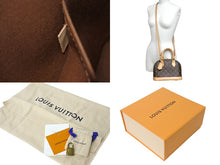 画像をギャラリービューアに読み込む, 極美品 LOUIS VUITTON ルイヴィトン アルマBB ハンドバッグ M53152 ショルダー 2WAY モノグラムキャンバス PVC レザー 中古 4c069277