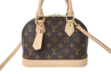 Load image into Gallery viewer, 極美品 LOUIS VUITTON ルイヴィトン アルマBB ハンドバッグ M53152 ショルダー 2WAY モノグラムキャンバス PVC レザー 中古 4c069277