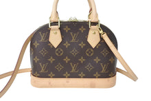 Load image into Gallery viewer, 極美品 LOUIS VUITTON ルイヴィトン アルマBB ハンドバッグ M53152 ショルダー 2WAY モノグラムキャンバス PVC レザー 中古 4c069277