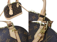 Load image into Gallery viewer, 極美品 LOUIS VUITTON ルイヴィトン アルマBB ハンドバッグ M53152 ショルダー 2WAY モノグラムキャンバス PVC レザー 中古 4c069277