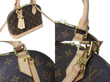 画像をギャラリービューアに読み込む, 極美品 LOUIS VUITTON ルイヴィトン アルマBB ハンドバッグ M53152 ショルダー 2WAY モノグラムキャンバス PVC レザー 中古 4c069277