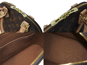 極美品 LOUIS VUITTON ルイヴィトン アルマBB ハンドバッグ M53152 ショルダー 2WAY モノグラムキャンバス PVC レザー 中古 4c069277