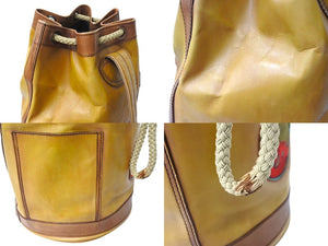 Berluti Aventura Classic Patch One Shoulder Bag Leather Brown Silver Hardware Good Condition Used 4c-069296