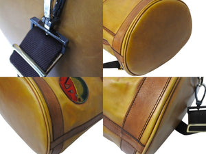 Berluti Aventura Classic Patch One Shoulder Bag Leather Brown Silver Hardware Good Condition Used 4c-069296