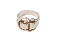 Load image into Gallery viewer, HERMES エルメス ドゥザノーリング 指輪 アクセサリー 小物 シルバー925 6.2g シルバー 美品 中古 4c069312