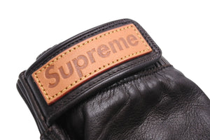 LOUIS VUITTON × Supreme ルイヴィトン × シュプリーム モノグラムレザーグローブ 手袋 MP1893 8サイズ 美品 中古 4c069314