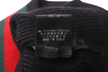 画像をギャラリービューアに読み込む, 極美品 GUCCI グッチ ニット帽 ビーニー サイズL シェリーライン ウール シルク カシミヤ ブラック 131706 中古 4c069318