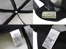 Load image into Gallery viewer, 新品同様 KAPITAL キャピタル トラックキャップ 帽子 KR2304XH29 ポリエステル ブラウン イエロー ホワイト ブルー 中古 4c069355