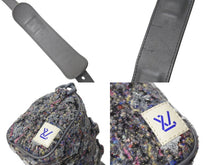 Load image into Gallery viewer, LOUIS VUITTON ルイヴィトン キーポルXS モノグラムフェルト ツイード リサイクル M80821 マルチ 2WAY 美品 中古 4c069364