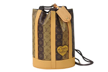 画像をギャラリービューアに読み込む, 極美品 LOUIS VUITTON×NIGO ルイヴィトン ショルダーバッグ ランドネ メッセンジャー M45968 ゴールド金具 モノグラム 中古 4a000095