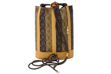 画像をギャラリービューアに読み込む, 極美品 LOUIS VUITTON×NIGO ルイヴィトン ショルダーバッグ ランドネ メッセンジャー M45968 ゴールド金具 モノグラム 中古 4a000095