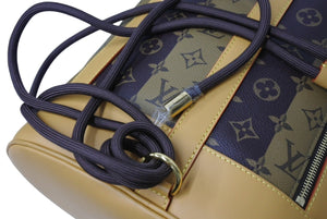 極美品 LOUIS VUITTON×NIGO ルイヴィトン ショルダーバッグ ランドネ メッセンジャー M45968 ゴールド金具 モノグラム 中古 4c069368