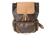 Load image into Gallery viewer, LOUIS VUITTON ルイヴィトン トリオ バックパック M44658 リュック モノグラムキャンバス ヌメ革 ヴァージルアブロー 美品 中古 4c069369