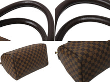 画像をギャラリービューアに読み込む, LOUIS VUITTON ルイヴィトン スピーディ30 ハンドバッグ ダミエ N41531 ゴールド金具 ブラウン 美品 中古 4c069377