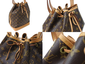 LOUIS VUITTON ルイヴィトン ノエ ショルダーバッグ M42224 モノグラム ブラウン ゴールド金具 美品 中古 4c069382