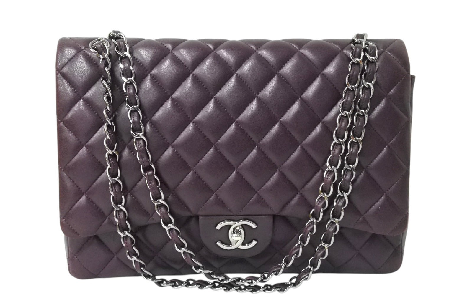 CHANEL シャネル デカマトラッセ33 Wチェーンショルダーバッグ W