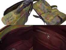 Load image into Gallery viewer, 極美品 CHANEL シャネル エンブロイダリー グラフィティ ショルダーバッグ A92789 ココマーク 21番台 カーキ シルバー 中古 4c069393