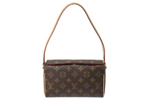 画像をギャラリービューアに読み込む, 極美品 LOUIS VUITTON ルイヴィトン レシタル ハンドバッグ M51900 モノグラムキャンバス ブラウン 中古 4c069399