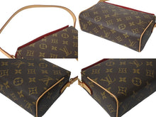 画像をギャラリービューアに読み込む, 極美品 LOUIS VUITTON ルイヴィトン レシタル ハンドバッグ M51900 モノグラムキャンバス ブラウン 中古 4c069399