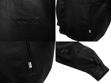 画像をギャラリービューアに読み込む, 新品,未使用 NAUTICA ノーティカ フェイクレザー ブラック レザージャケット タグ付 サイズM 中古 4c069410