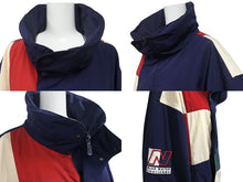 Load image into Gallery viewer, NAUTICA ノーティカ セーリングジャケット ナイロン ブルゾン XL ネイビー レッド グリーン ナイロン 美品 中古 4c069412