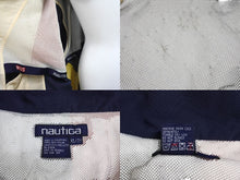 Load image into Gallery viewer, NAUTICA ノーティカ セーリングジャケット ナイロン ブルゾン XL ネイビー レッド グリーン ナイロン 美品 中古 4c069412