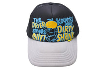 Load image into Gallery viewer, KAPITAL キャピタル トラックキャップ 帽子 KR2304XH29 ポリエステル サイズF ブラック グレー イエロー ブルー 美品 中古 4c069415