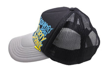 Load image into Gallery viewer, KAPITAL キャピタル トラックキャップ 帽子 KR2304XH29 ポリエステル サイズF ブラック グレー イエロー ブルー 美品 中古 4c069415
