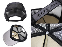 Load image into Gallery viewer, KAPITAL キャピタル トラックキャップ 帽子 KR2304XH29 ポリエステル サイズF ブラック グレー イエロー ブルー 美品 中古 4c069415