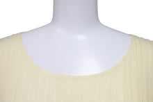 画像をギャラリービューアに読み込む, ISSEY MIYAKE イッセイミヤケ PLEATS PLEASE プリーツプリーズ 半袖カットソー PP91-JK572 サイズ4 フリンジ ハイビスカス 美品 中古 4c069422