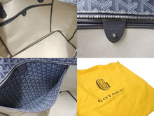 Load image into Gallery viewer, 新品同様 GOYARD ゴヤール アルトワGM バッグ トートバッグ ARTOISGMLTY01CL01P PVC レザー グレー シルバー金具 中古 4c069432