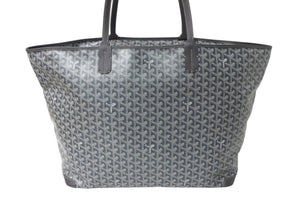 新品同様 GOYARD ゴヤール アルトワGM バッグ トートバッグ ARTOISGMLTY01CL01P PVC レザー グレー シルバー金具 中古 4c069432