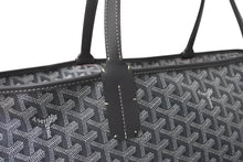 Load image into Gallery viewer, 新品同様 GOYARD ゴヤール アルトワGM バッグ トートバッグ ARTOISGMLTY01CL01P PVC レザー グレー シルバー金具 中古 4c069432