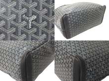 Load image into Gallery viewer, 新品同様 GOYARD ゴヤール アルトワGM バッグ トートバッグ ARTOISGMLTY01CL01P PVC レザー グレー シルバー金具 中古 4c069432