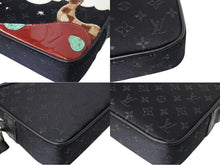 Load image into Gallery viewer, 極美品 LOUIS VUITTON ルイヴィトン ショルダーバッグ M92275 ポシェット コントドュフェ モノグラムサテン ブラック 中古 4c069439