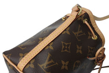 画像をギャラリービューアに読み込む, 極美品 LOUIS VUITTON ルイヴィトン ナノ ノエ ショルダーバッグ M41346 斜め掛けバッグ モノグラム PVC レザー ブラウン 中古 4c069441