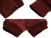 画像をギャラリービューアに読み込む, Häagen-Dazs ハーゲンダッツ スタッフジャケット MA-1 ナイロン ポリエステル アクリル レッド ゴールド 美品 中古 4c069479