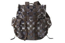 Load image into Gallery viewer, 極美品 LOUIS VUITTON ルイヴィトン クリストファー MM リュック バックパック M20865 モノグラムチェス 22AW ブラウン クリア 中古 4c069484