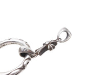 画像をギャラリービューアに読み込む, CHROME HEARTS クロムハーツ アイウェアループ ペンダント スクロールバンド ベイビーファット シルバー 15.6g シルバー925 美品 中古 4c069489