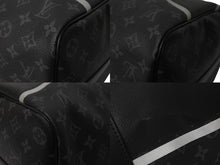 画像をギャラリービューアに読み込む, 極美品 LOUIS VUITTON ルイヴィトン ボストンバッグ キーポル バンドリエール45 藤原ヒロシ フラグメント ブラック M43413 中古 4c069490