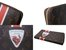 画像をギャラリービューアに読み込む, 新品同様 LOUISVUITTON ルイヴィトン チャイナラン ジッピーオーガナイザー 長財布 M66553 ブラウン レッド ホワイト 中古 4c069491