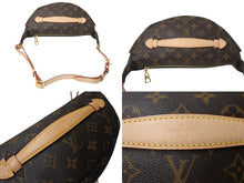 画像をギャラリービューアに読み込む, 極美品 LOUIS VUITTON ルイヴィトン ボディバッグ M43644 バムバッグ ブラウン モノグラムキャンバス 中古 4c069582