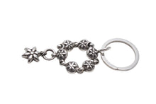 Load image into Gallery viewer, CHROME HEARTS クロムハーツ スターボール キーチェーン キーリング 重量31.6g シルバー925 美品 中古 4c069595