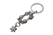 Load image into Gallery viewer, CHROME HEARTS クロムハーツ スターボール キーチェーン キーリング 重量31.6g シルバー925 美品 中古 4c069595