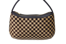 Load image into Gallery viewer, 極美品 LOUISVUITTON ルイヴィトン タイガー ミニハンドバッグ ダミエソバージュ M92132 ハラコ レザー ブラウン ベージュ 中古 4c069611