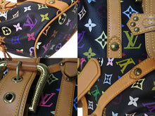 Load image into Gallery viewer, 極美品 LOUIS VUITTON ルイヴィトン テダPM ハンドバッグ M92346 モノグラム マルチカラー PVC ヌメ革 ゴールド金具 中古 4c069616