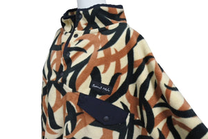 新品未使用 SAINT MICHAEL セントマイケル FLEECE PLOVR フリースプルオーバー SM-YS1-0000-061 サイズL カモ柄 ポリエステル 中古 4c069473