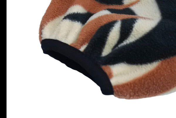 新品未使用 SAINT MICHAEL セントマイケル FLEECE PLOVR フリースプルオーバー SM-YS1-0000-061 サイズL カモ柄 ポリエステル 中古 4c069473