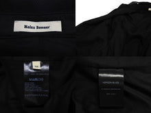 画像をギャラリービューアに読み込む, 極美品 WALES BONNER ウェールズボナー Delta Studded Jacket スタッズジャケット 23SS サイズ50 ウール ブラック 中古 4c069651