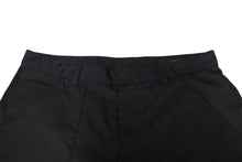 画像をギャラリービューアに読み込む, 極美品 PRADA プラダ パンツ SPH85 サイズ50 Re-Nylon トライアングルロゴ リサイクルナイロン ブラック 中古 4c069659
